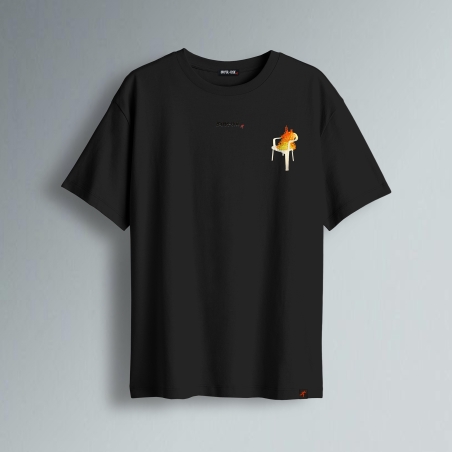 T-SHIRT OVER FIT SEDIA INFUOCATA