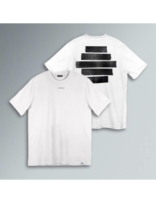 T-SHIRT TAPE NERO SCHIENA HAYPER