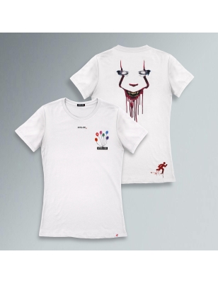 T-SHIRT SLIM PAGLIACCIO IT PALLONCINI