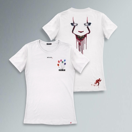 T-SHIRT SLIM PAGLIACCIO IT PALLONCINI
