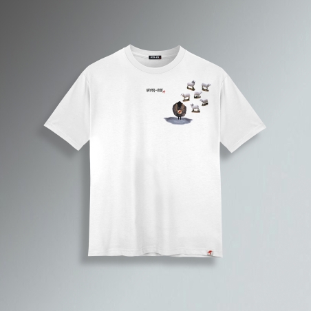 T-SHIRT REGULAR DONNA - PECORA NERA