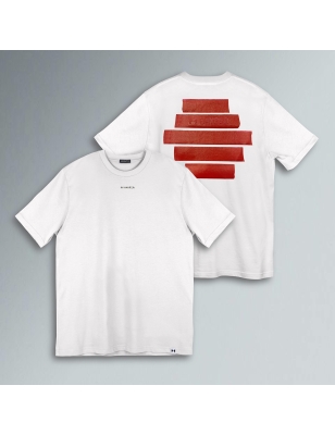 T-SHIRT TAPE ROSSO SCHIENA HAYPER