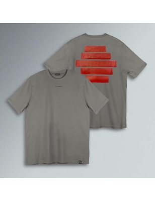 T-SHIRT TAPE ROSSO SCHIENA HAYPER
