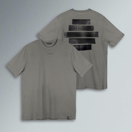 T-SHIRT REGULAR UOMO - TAPE NERO SCHIENA HAYPER