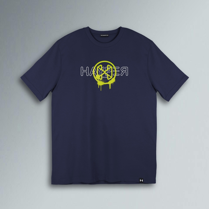 T-SHIRT REGULAR UOMO -  LOGO SPRAY