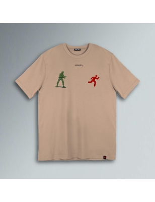 T-SHIRT REGULAR UOMO - SOLDATINO E HYDE