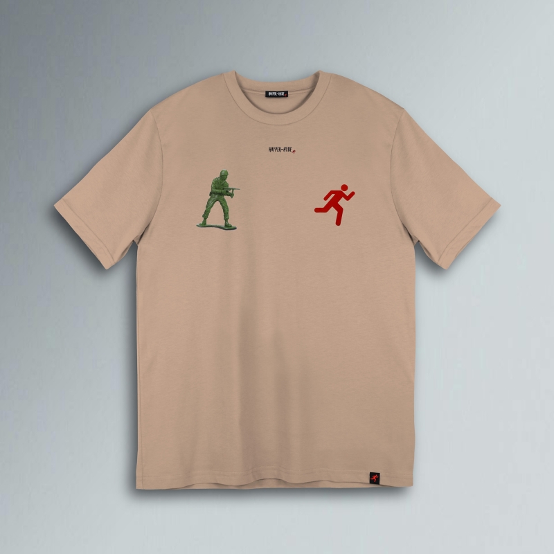 T-SHIRT REGULAR UOMO - SOLDATINO E HYDE