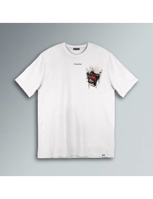 T-SHIRT REGULAR UOMO -  PENNELATA GRUNGE