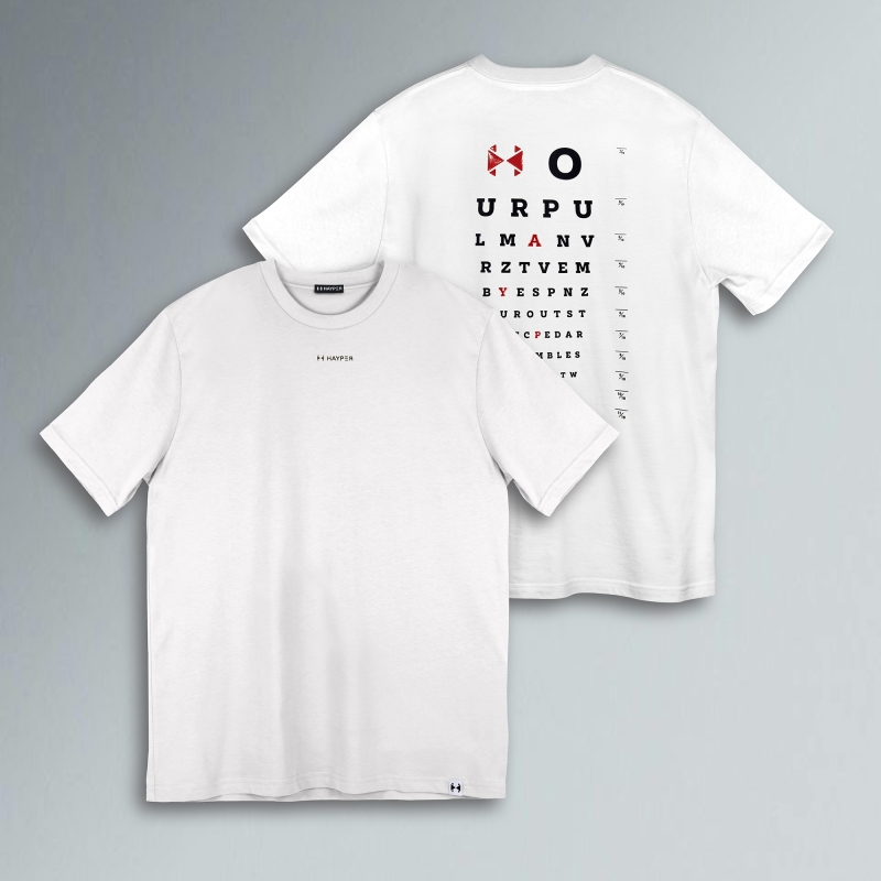 T-SHIRT REGULAR UOMO - TAVOLA OPTOMETRICA