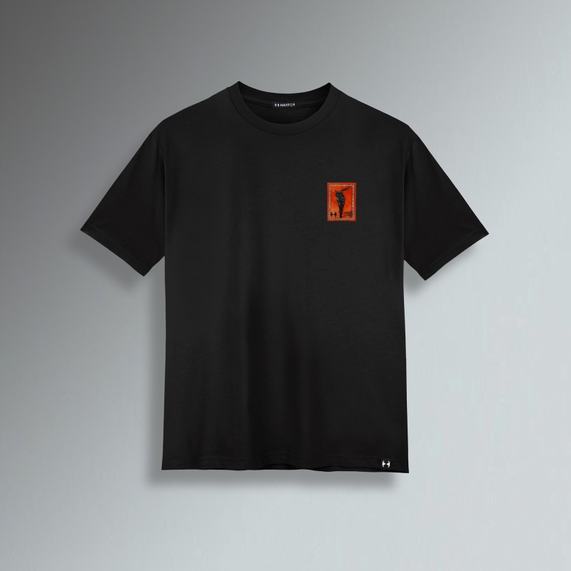 T-SHIRT REGULAR DONNA - GATTO NERO SWAROVSKI
