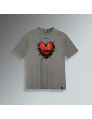 T-SHIRT REGULAR DONNA - CUORE SPINATO