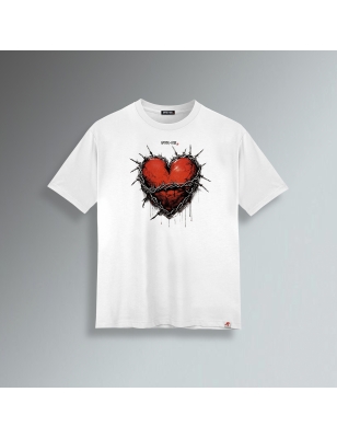 T-SHIRT REGULAR DONNA - CUORE SPINATO