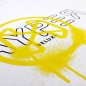 T-SHIRT REGULAR DONNA - LOGO SPRAY