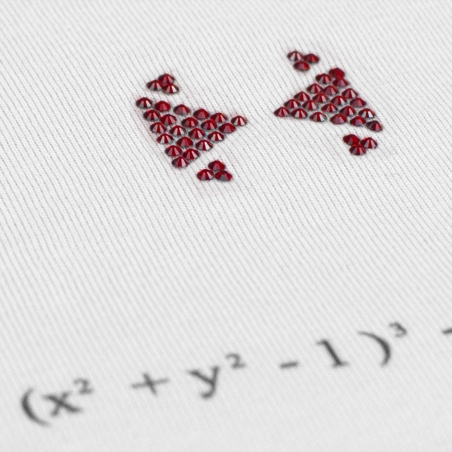 T-SHIRT REGULAR DONNA - FORMULA CUORE