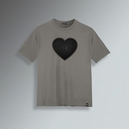 T-SHIRT REGULAR DONNA - CUORE SFUMATO
