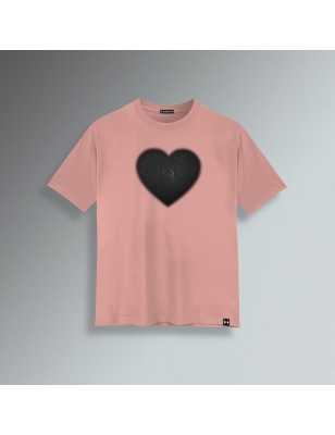 T-SHIRT REGULAR DONNA - CUORE SFUMATO