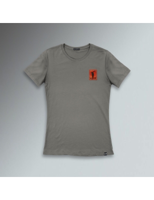 T-SHIRT SLIM DONNA - GATTO NERO CON SWAROVSKI