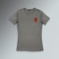 T-SHIRT SLIM DONNA - GATTO NERO CON SWAROVSKI
