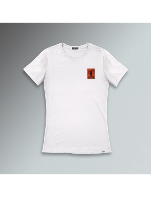 T-SHIRT SLIM GATTO NERO e SWAROVSKI