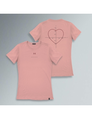 T-SHIRT SLIM DONNA - FORMULA CUORE