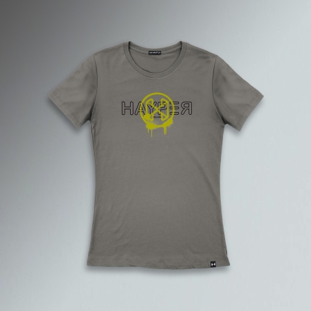 T-SHIRT SLIM  DONNA - LOGO SPRAY