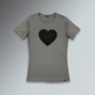 T-SHIRT SLIM DONNA - CUORE SFUMATO