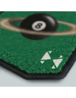Patch ricamato - PALLA DA BILIARDO VERDE