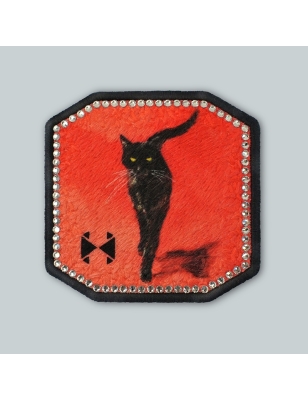 Patch ricamato - GATTO NERO
