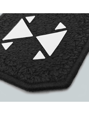 Patch ricamato - SPESSORATO NERO