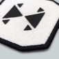 Patch ricamato - SPESSORATO BIANCO