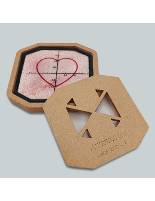 Patch ricamato - FORMULA DEL CUORE