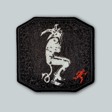 Patch ricamato - JOKER NERO