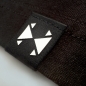 T-SHIRT OVER PENNELLATA NERA