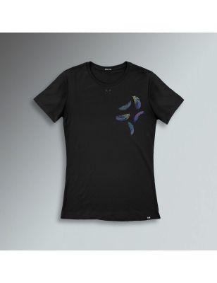 T-SHIRT SLIM DONNA - PIUME