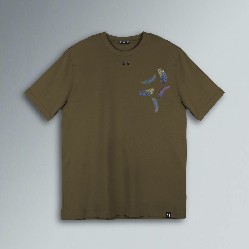 T-SHIRT REGULAR UOMO - PIUME