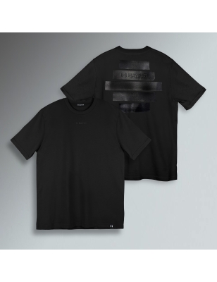 T-SHIRT REGULAR UOMO - TAPE NERO SCHIENA HAYPER