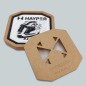 Patch ricamato CASCO RACING