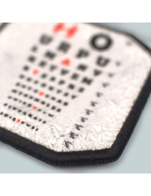 Patch ricamato TAVOLA OPTOMETRICA
