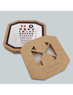 Patch ricamato TAVOLA OPTOMETRICA