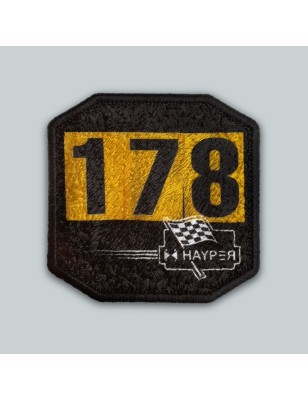 Patch ricamato RACING 178