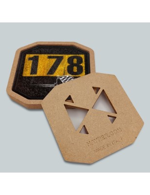 Patch ricamato RACING 178