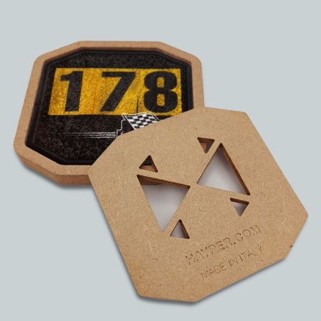 Patch ricamato RACING 178