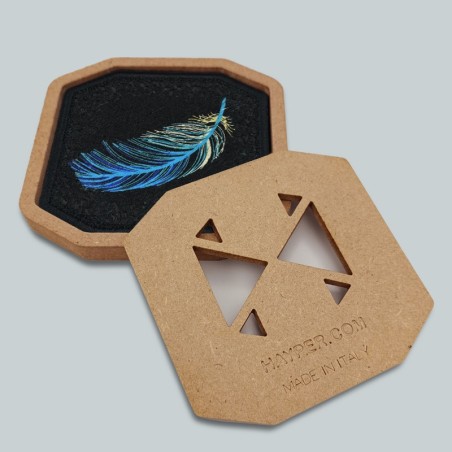 Patch ricamato PIUMA