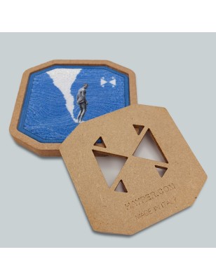 Patch ricamato SURFISTA