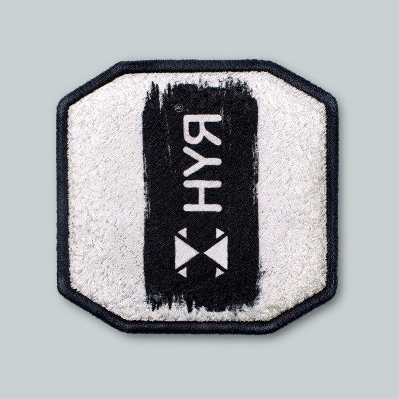 Patch ricamato PENNELLATA NERA