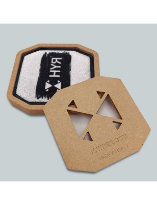 Patch ricamato PENNELLATA NERA