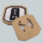 Patch ricamato PENNELLATA NERA