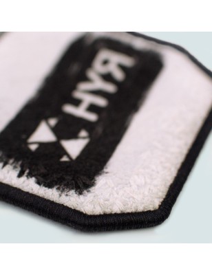 Patch ricamato PENNELLATA NERA
