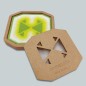 Patch ricamato HAYPER VERDE SFUMATO