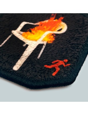 Patch ricamato SEDIA INFUOCATA
